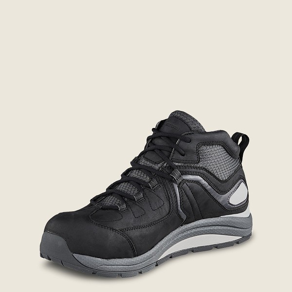 Zapatos de Trabajo Red Wing Hombre Negros/Grises - Cooltech™ Athletics - Waterproof Safety Toe - 127